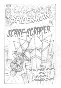 Webmasters: Cover “Scare-Scraper” by Stephen King and Daniel Liebeskind (Full Pages NEXT Week)