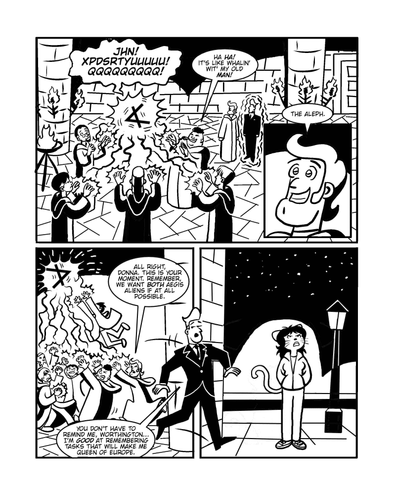 [Comic: Even A Cat May Look At A King (17 of 20)]