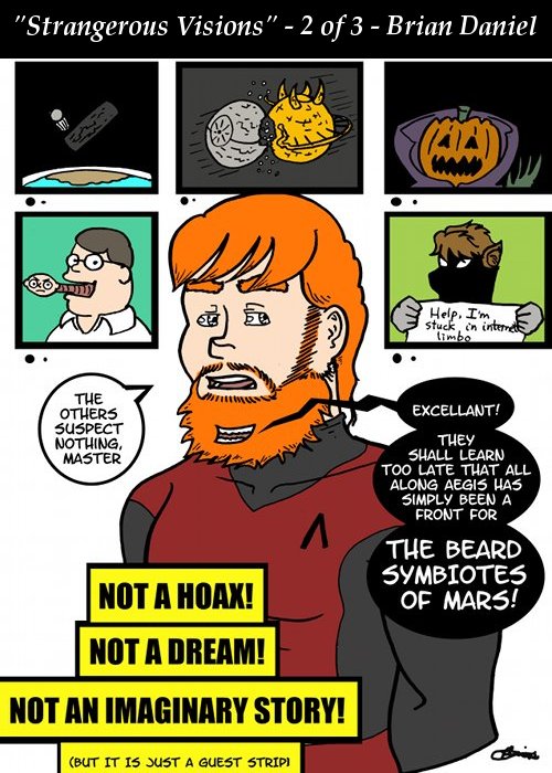 [Comic: Strangerous Visions (2 of 3)]