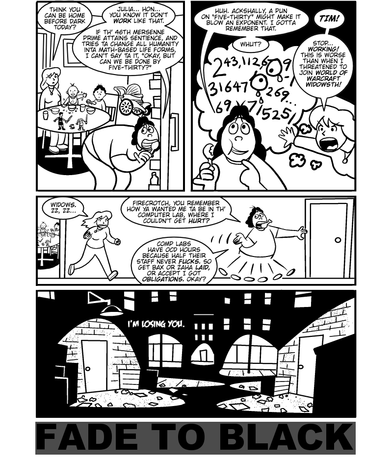 [Comic: Fade to Black 1 of 19]